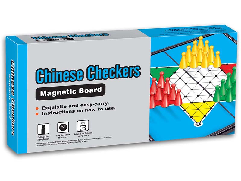 Folding Magnetic Chinese Checkers