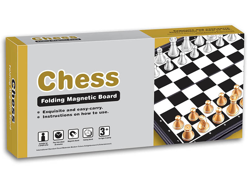 Folding Magnetic Chess