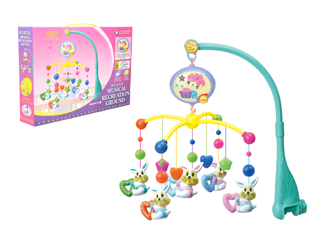 B/O Amusement Park Bedside Bell With Music