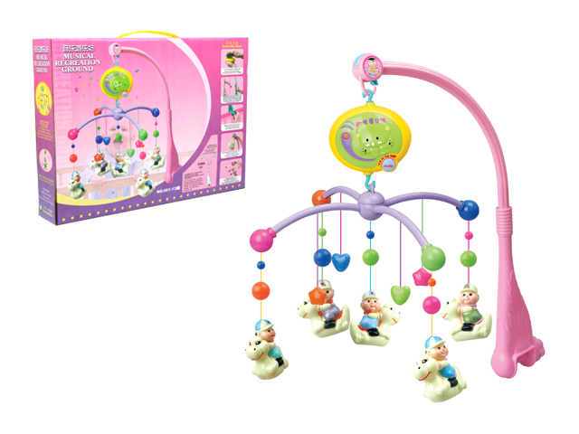 B/O Amusement Park Bedside Bell With Music