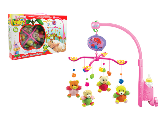 B/O Amusement Park Bedside Bell With Music