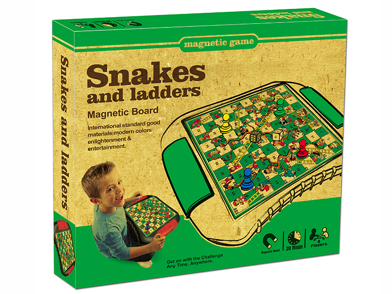 Magnetic Snakes & Ladders