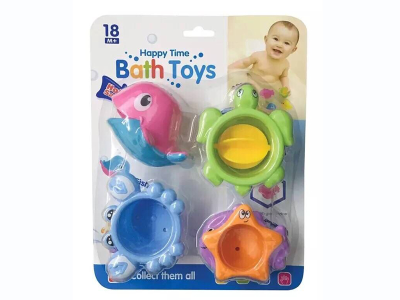 Sea Bathing Jenga Cup Combination 4 Colors