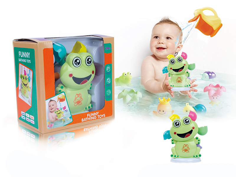 Frog Bathing Windmill