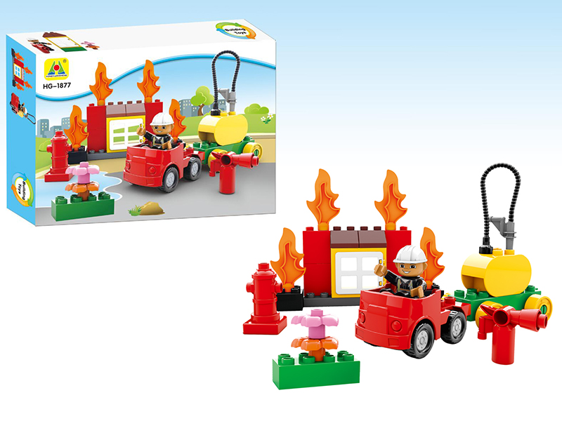 32PCS City Fire Brigade Building Blocks