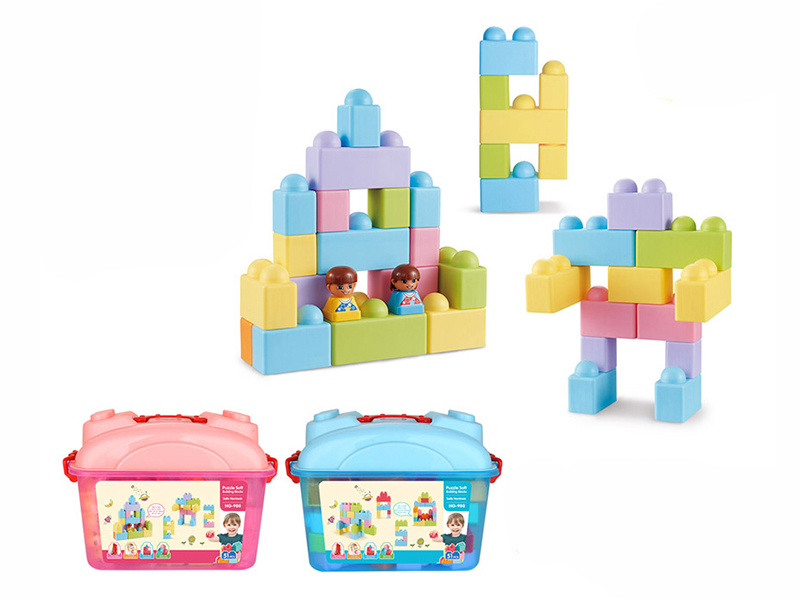51PCS Soft Material Building Blocks