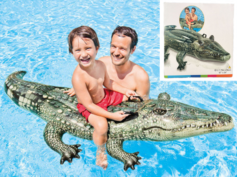 REALISTIC GATOR RIDE-ON