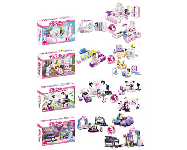 Girls World Building Block