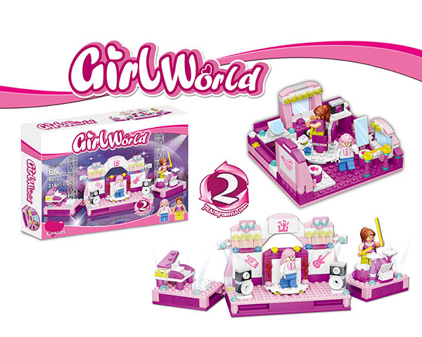 Girls World - Star Concert Building Block