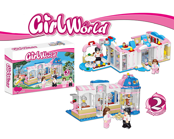 Girls World - Cake Shop Building Block
