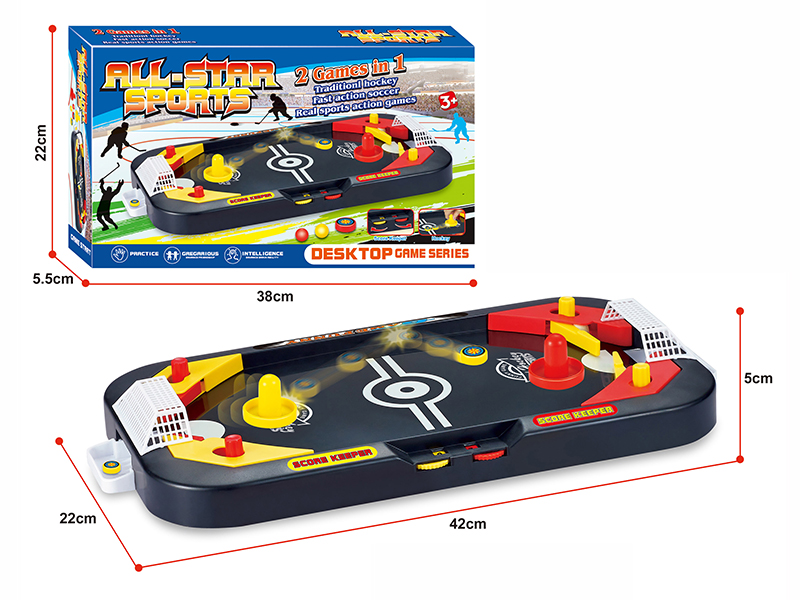 2-In-1 Ice Hockey Table