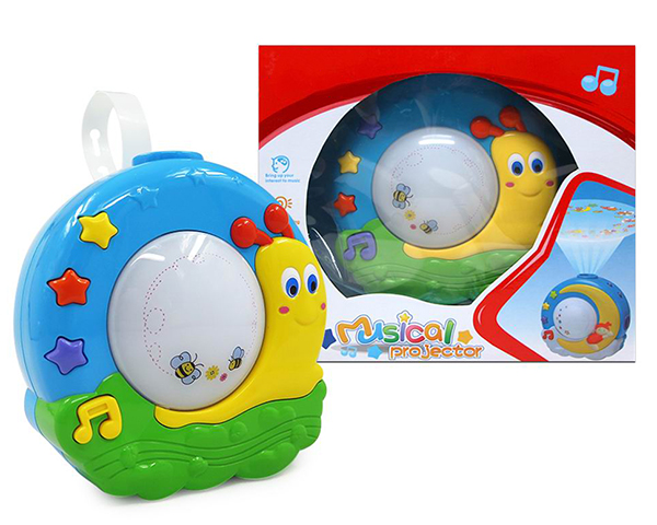 Snail With Music And  Projection