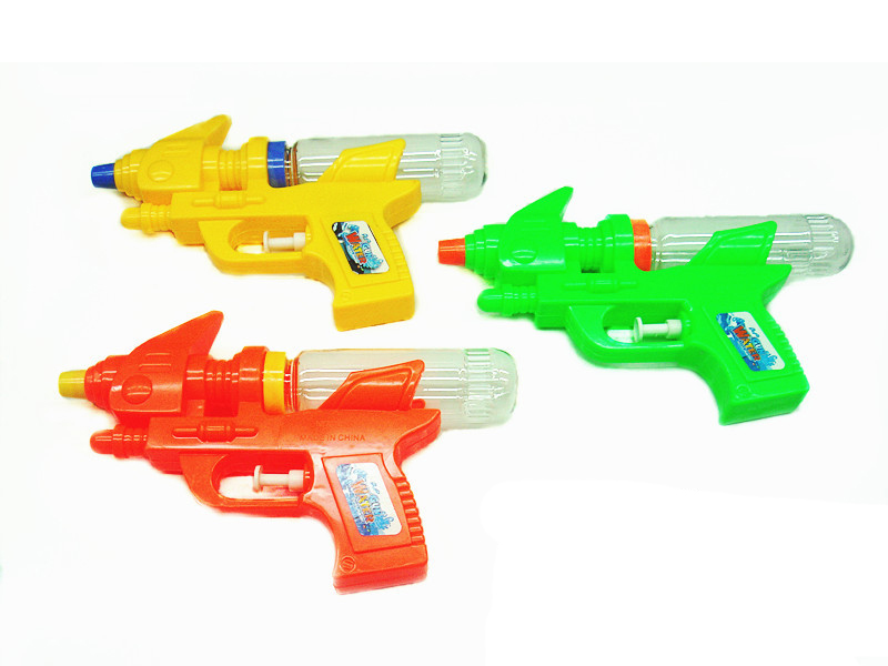 Solid Color Water Gun(transparent bottles can put sugar)