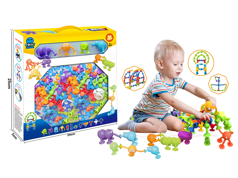 54PCS Building Blocks(Cartoon Animals)