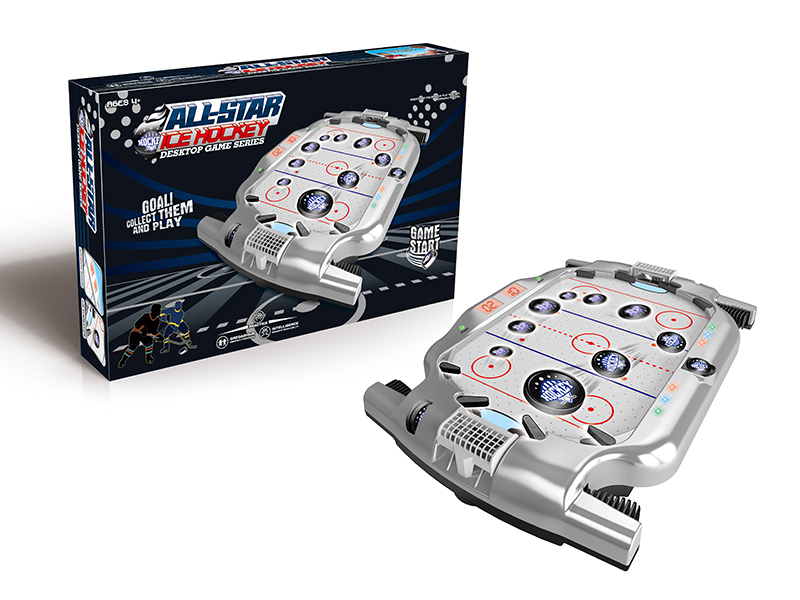 Ice Hockey  Desktop Game(with music,light  and score indicator)