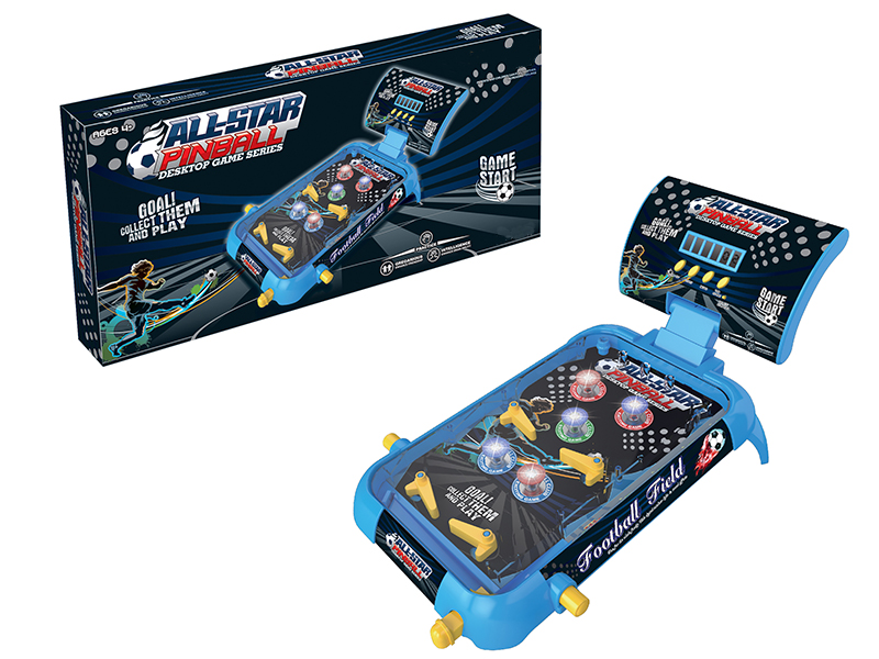 Pinball Desktop Game(with light, music with score indicator)