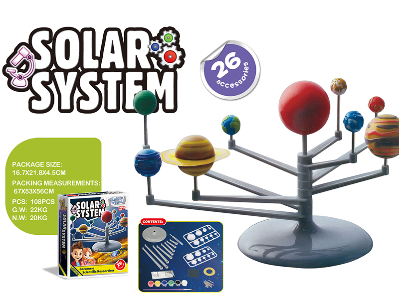 Solar System Planetary Model