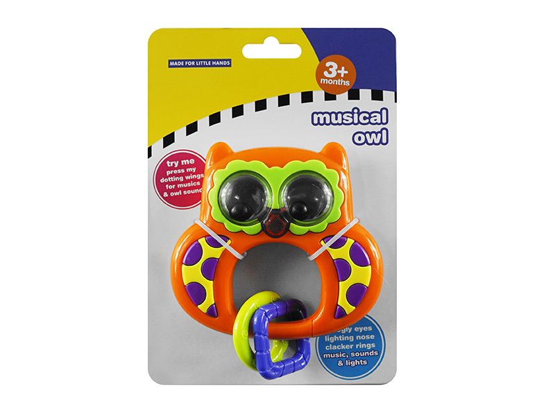 Owl Baby Bell With Light And Music