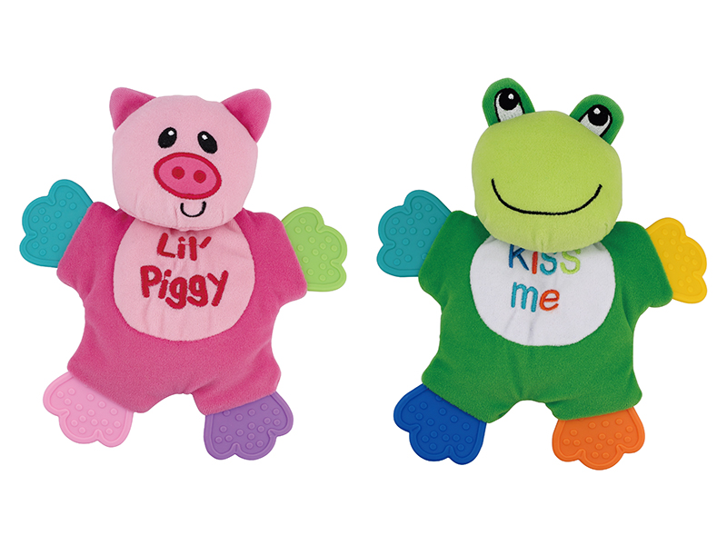 Baby Bell Velvet Cloth Animal Teether