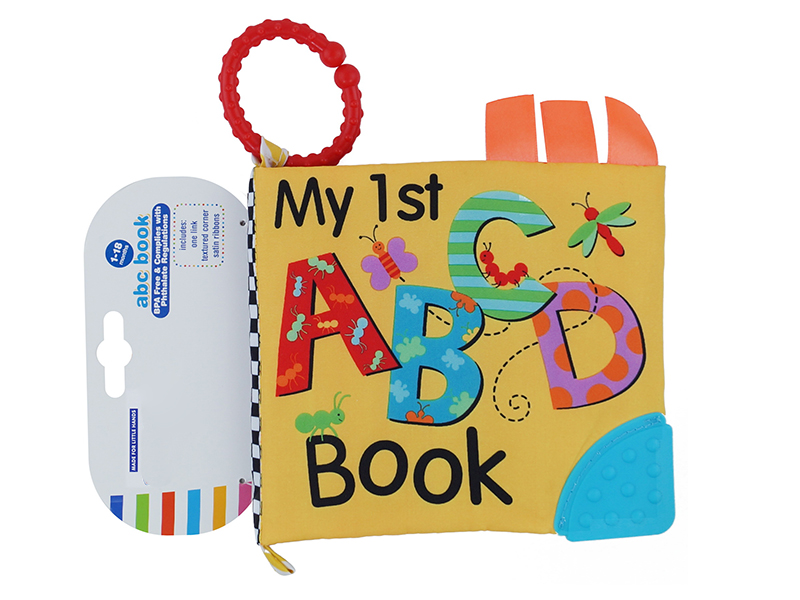 Baby Bell Cloth Book Teether