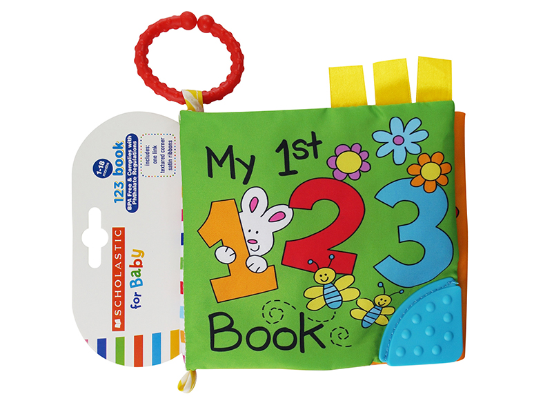 Baby Bell Cloth Book Teether