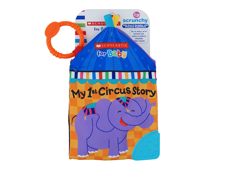 Baby Bell Cloth Book Teether