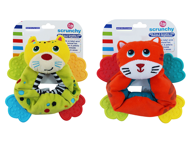 Baby Bell Velvet Cloth Animal Teether