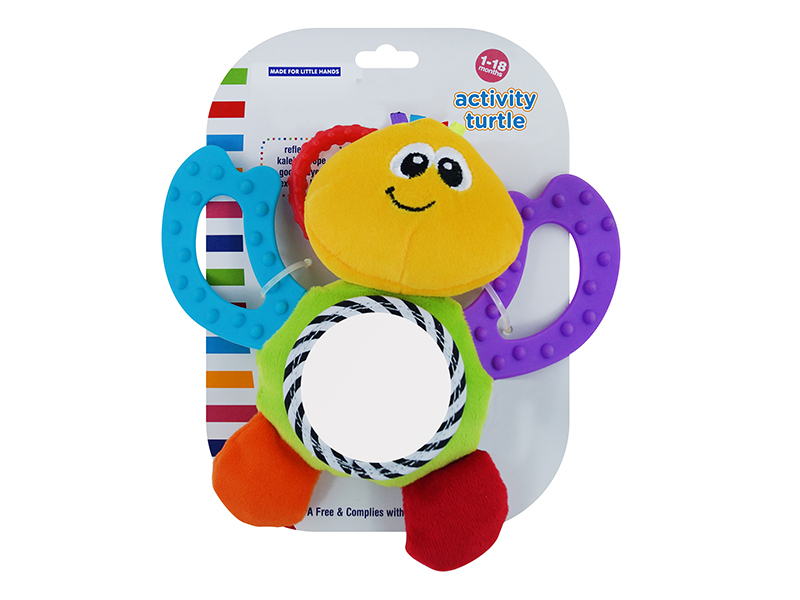 Baby Bell Velvet Cloth Animal Teether