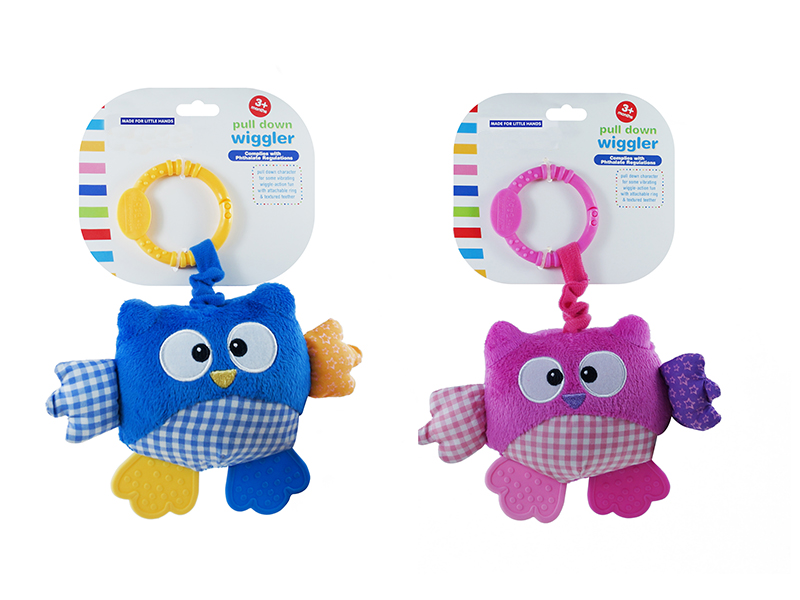 Baby Bell Velvet Cloth Animal Teether