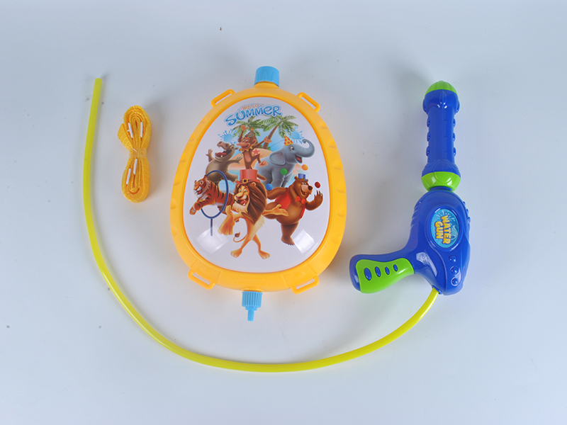 Solid Color Backpack Water Gun
