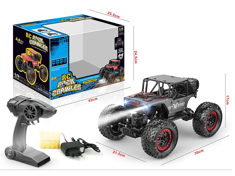 1:14 Alloy 4WD Climbing Car(With Light)