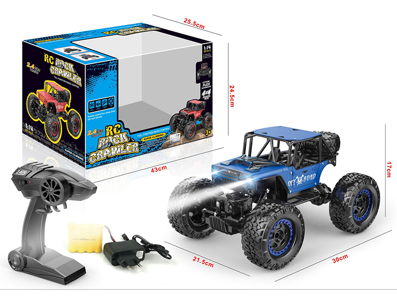 1:14 Alloy 4WD Climbing Car(With Light)