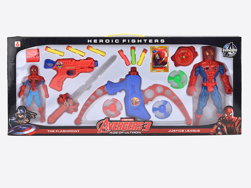 Red Spider Man Set With Light