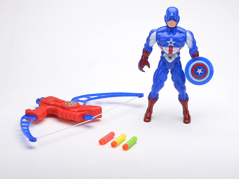 Captain America With Light + Gun
