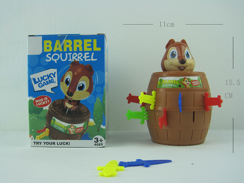 Medium Squirrel Pirates Barrels