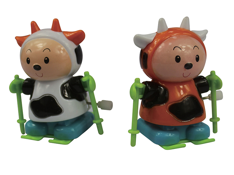 Wind Up Skateboard Zodiac Cow