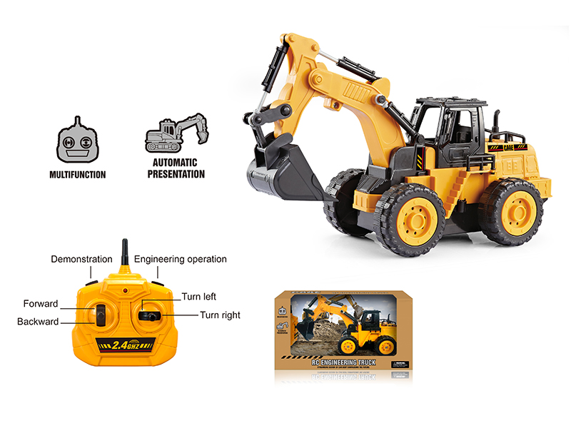 1:32 2.4G 5CH imulation Remote Control Engineering Truck