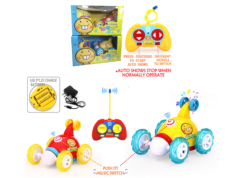 ICOCO Remote Control Stunt Car