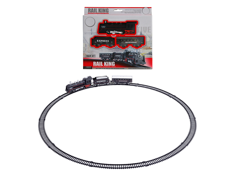 B/O Simulated Rail Train With Light And Music