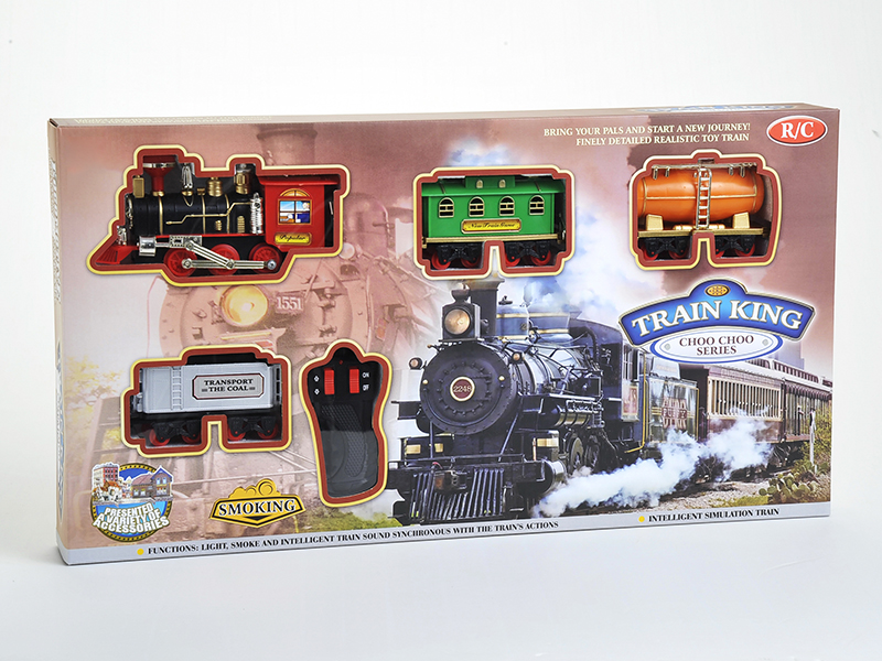 Remote Control Rail Train With Light And Music