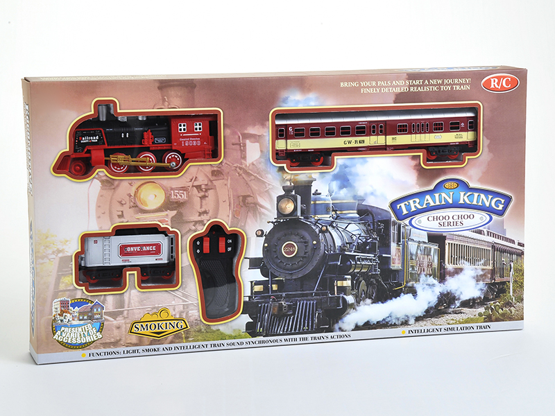 Remote Control Rail Train With Light And Music