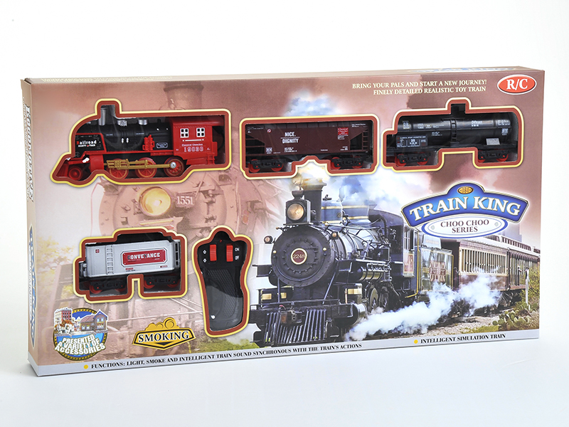 Remote Control Rail Train With Light And Music