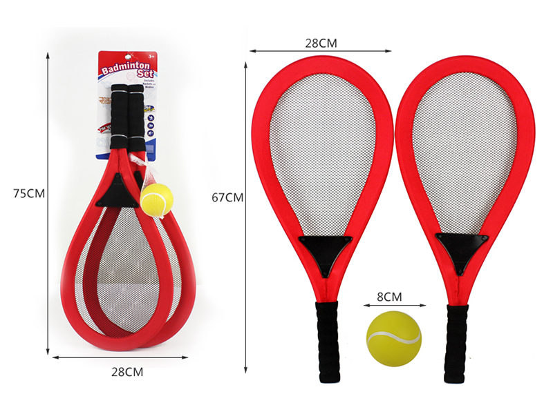 Cloth Art Tennis Racket