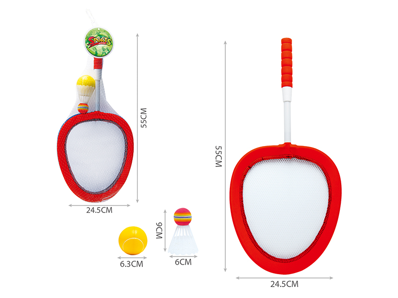 Cloth Art Badminton Racket