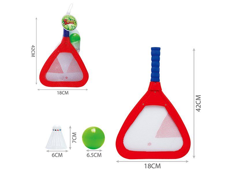 Triangle Cloth Art Racket