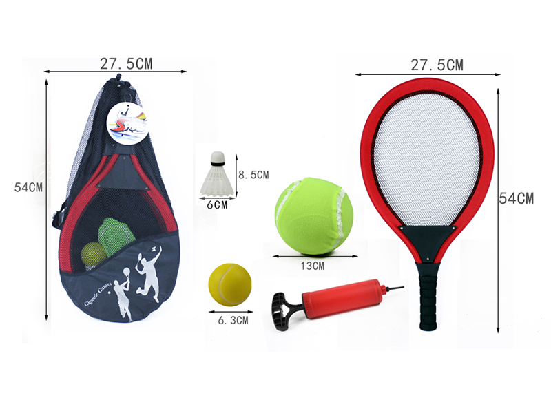 Cloth Art Tennis Racket