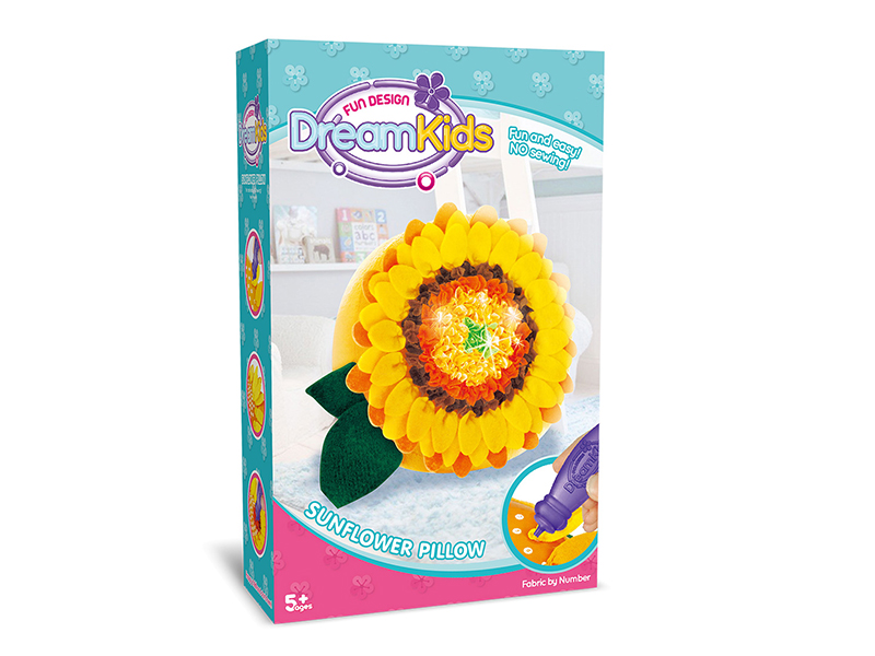 DIY Sunflower Pillow