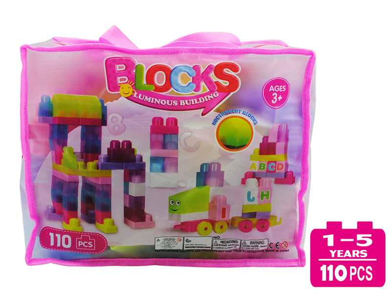 Digital  +  Letter Building Blocks 110pcs