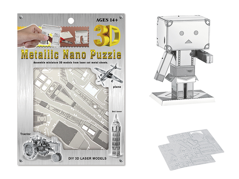Stainless Steel Danboard 3D Puzzle