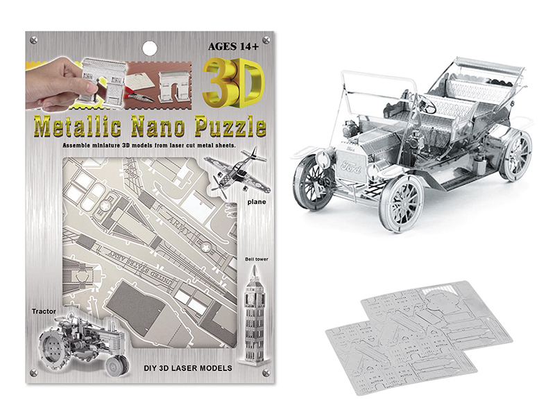 Stainless Steel   Classic Car 3D Puzzle